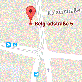 Lageplan Frauenärztin Dr. Elena Yuferova